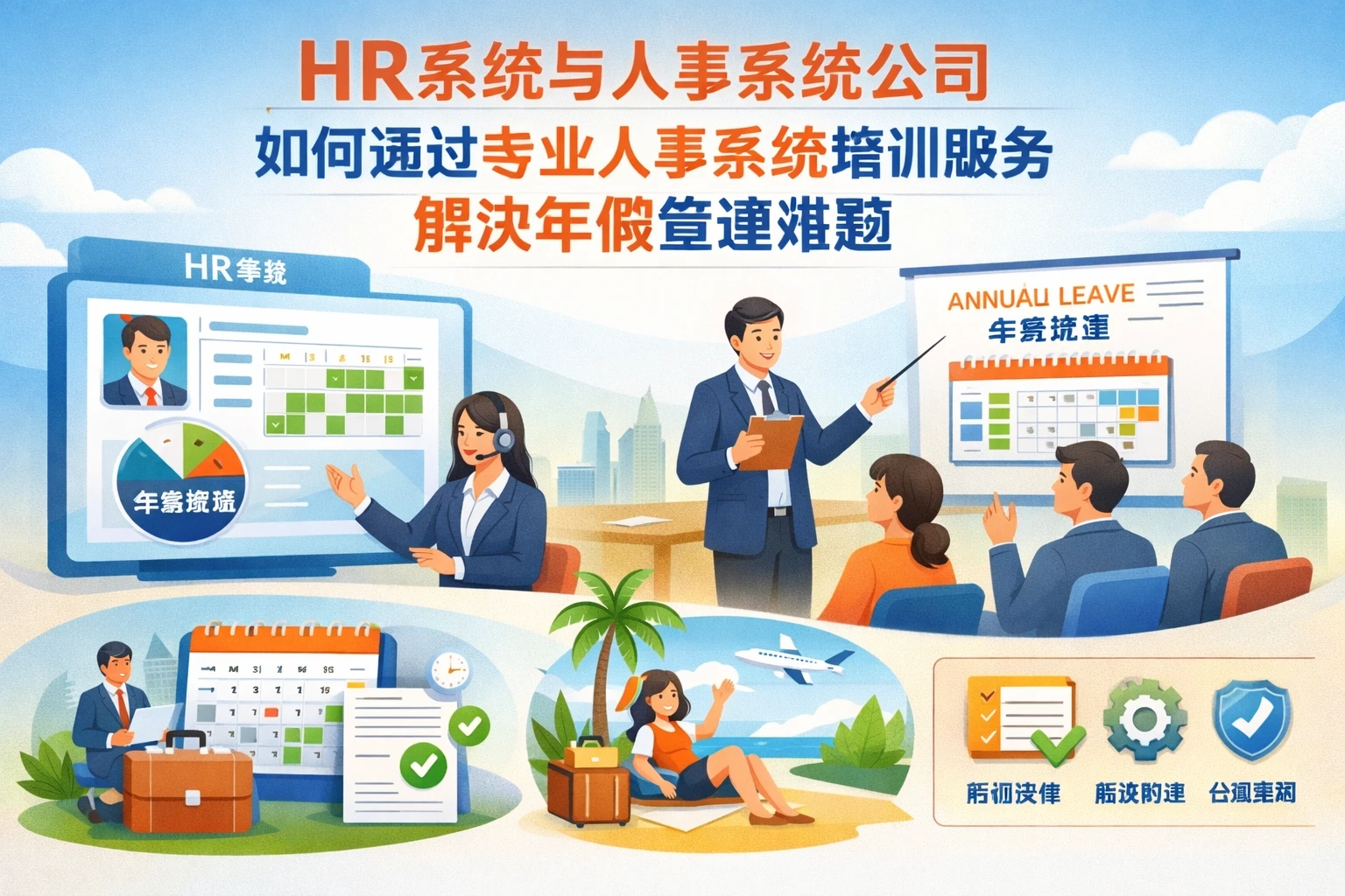 HR系统与人事系统公司如何通过专业人事系统培训服务解决年假管理难题
