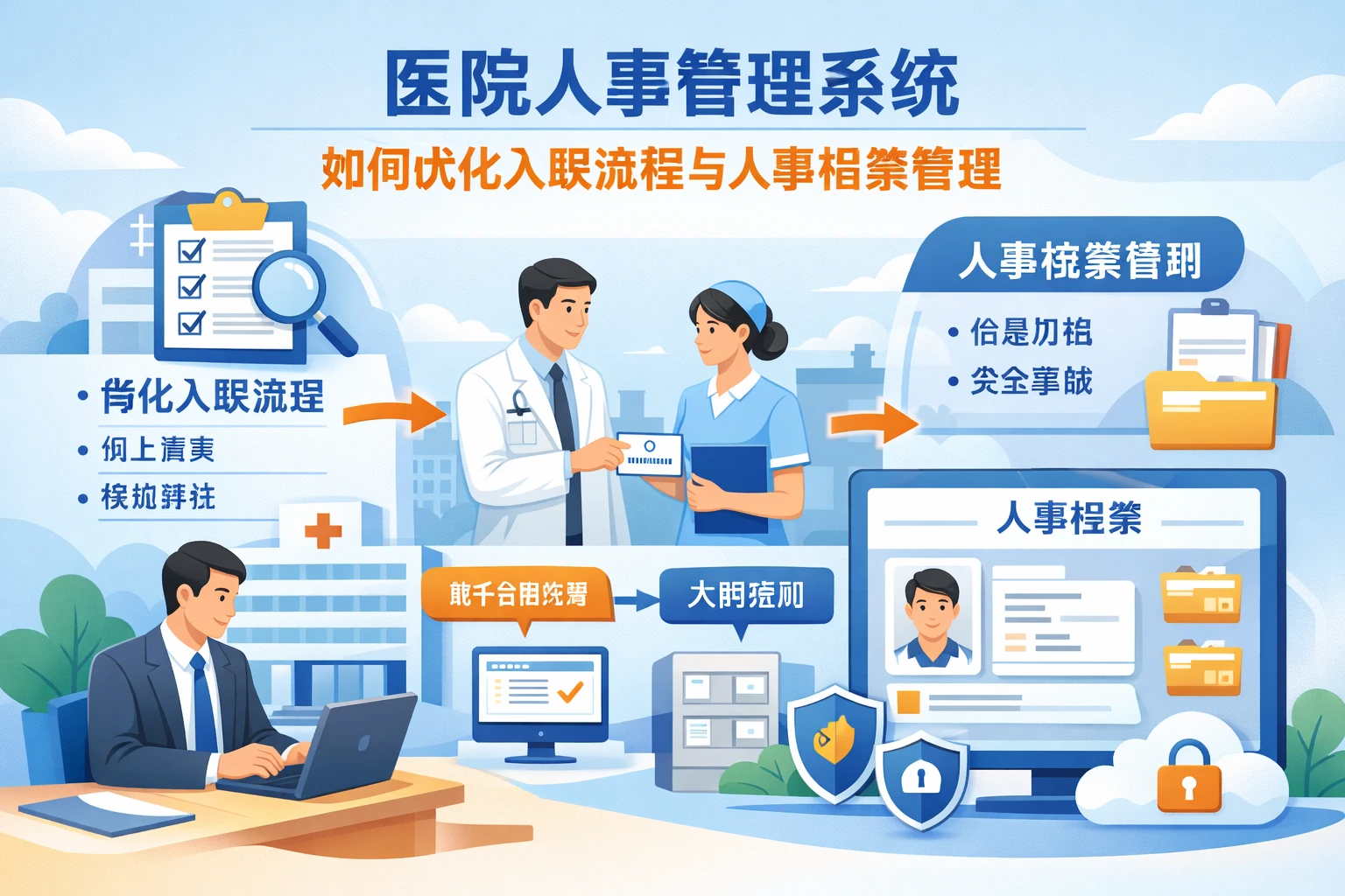 医院人事管理系统如何优化入职流程与人事档案管理