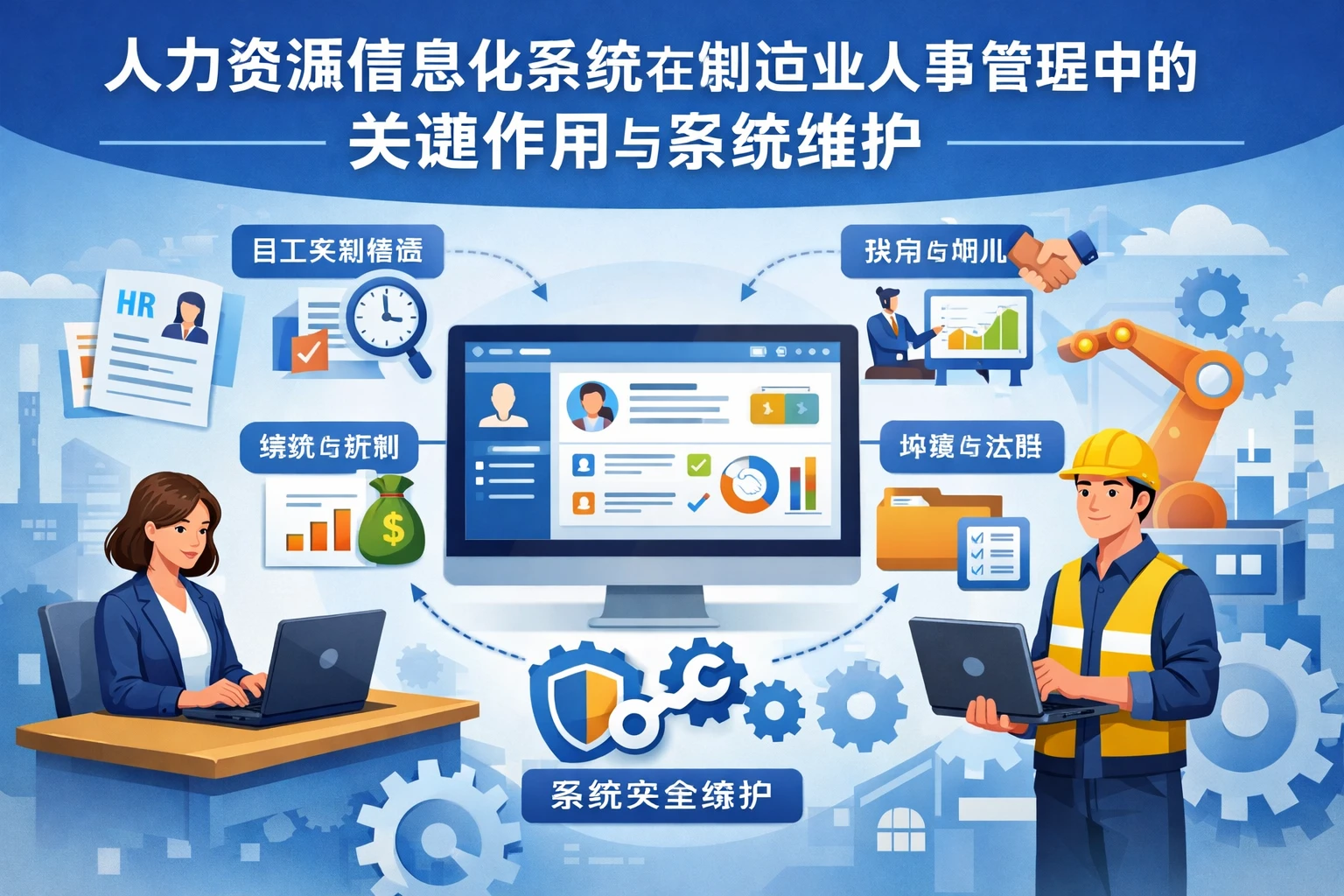 人力资源信息化系统在制造业人事管理中的关键作用与系统维护