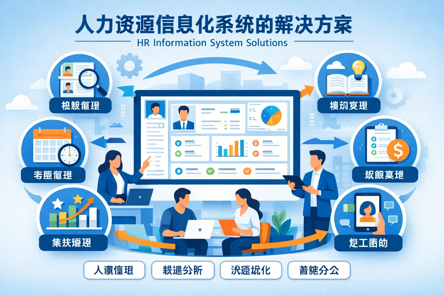 人力资源信息化系统的解决方案