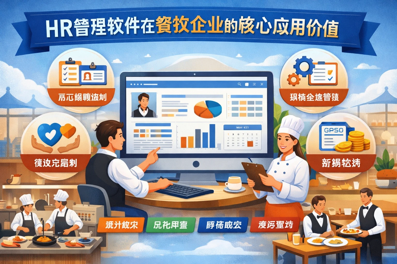 HR管理软件在餐饮企业的核心应用价值