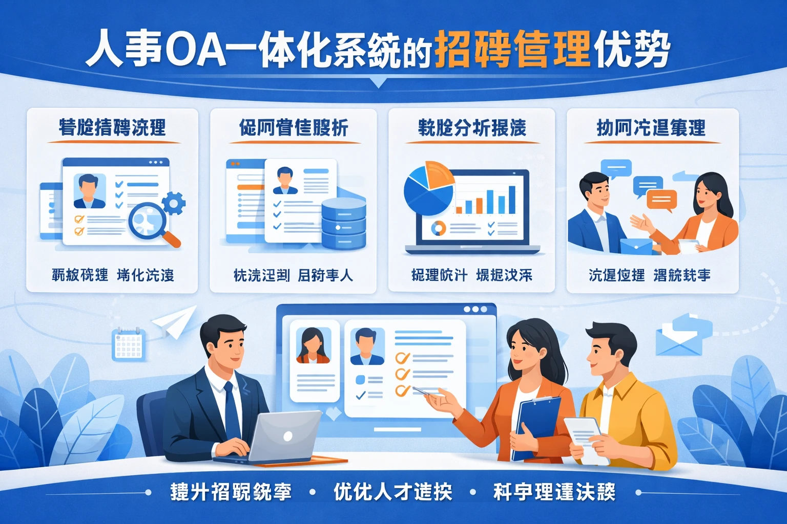 人事OA一体化系统的招聘管理优势