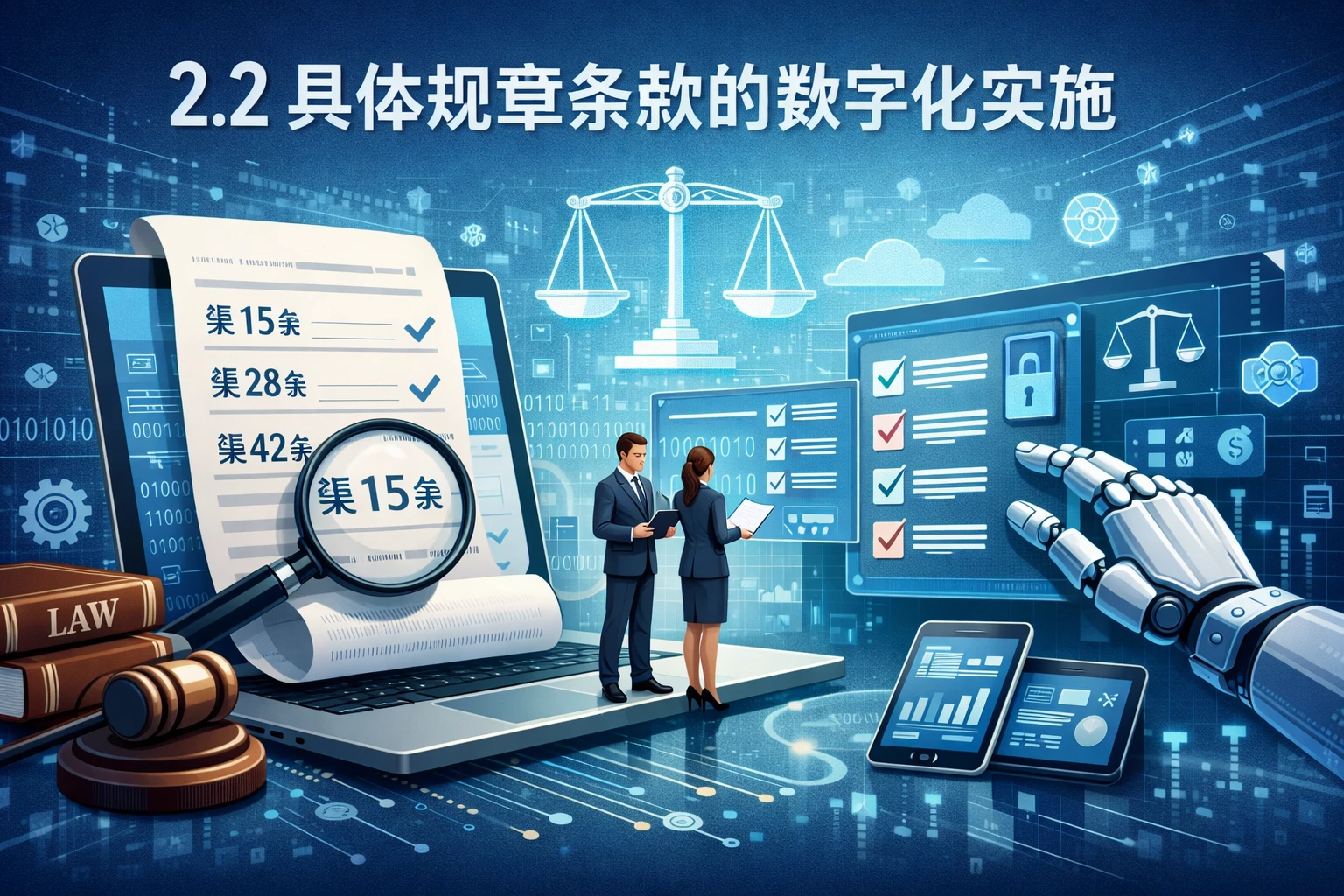 2.2 具体规章条款的数字化实施