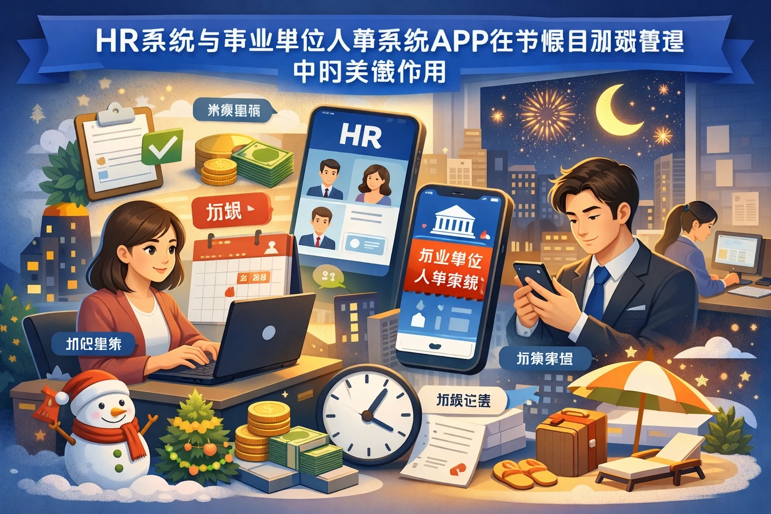 HR系统与事业单位人事系统APP在节假日加班管理中的关键作用