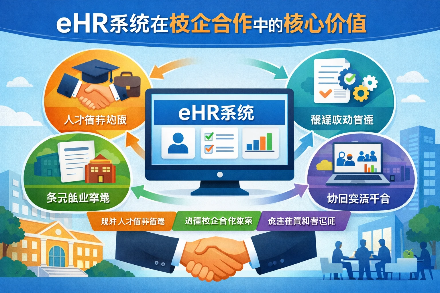eHR系统在校企合作中的核心价值