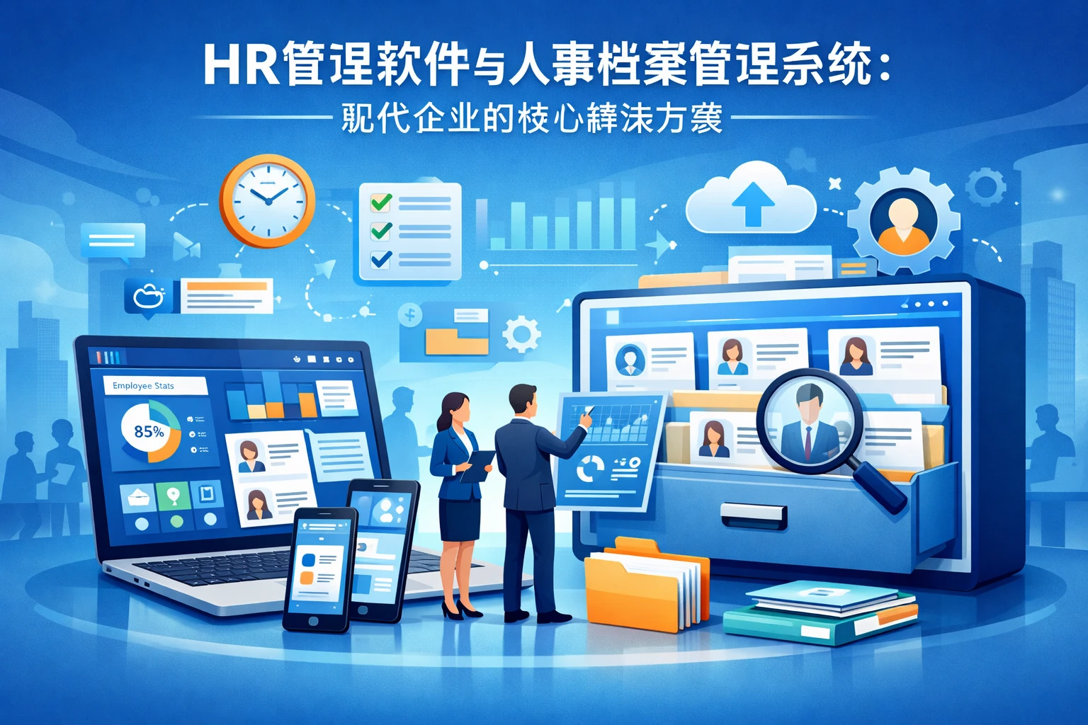 HR管理软件与人事档案管理系统：现代企业的核心解决方案