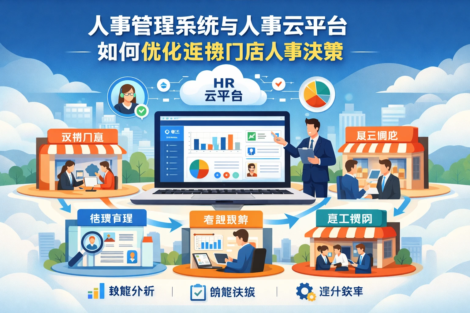 人事管理系统与人事云平台如何优化连锁门店人事决策