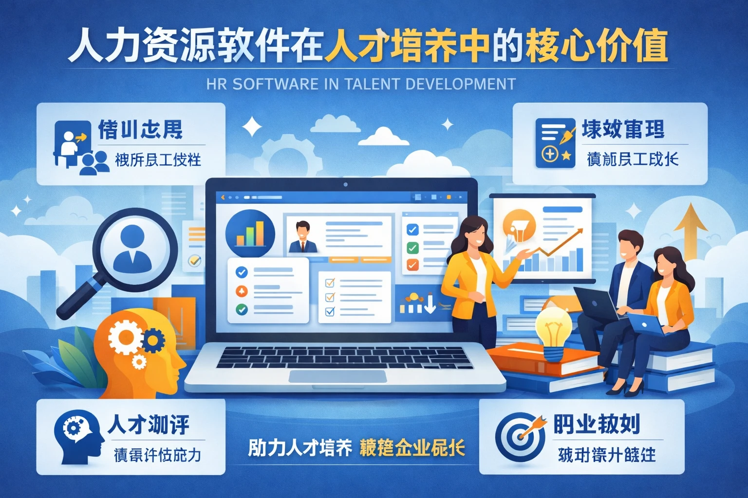 人力资源软件在人才培养中的核心价值