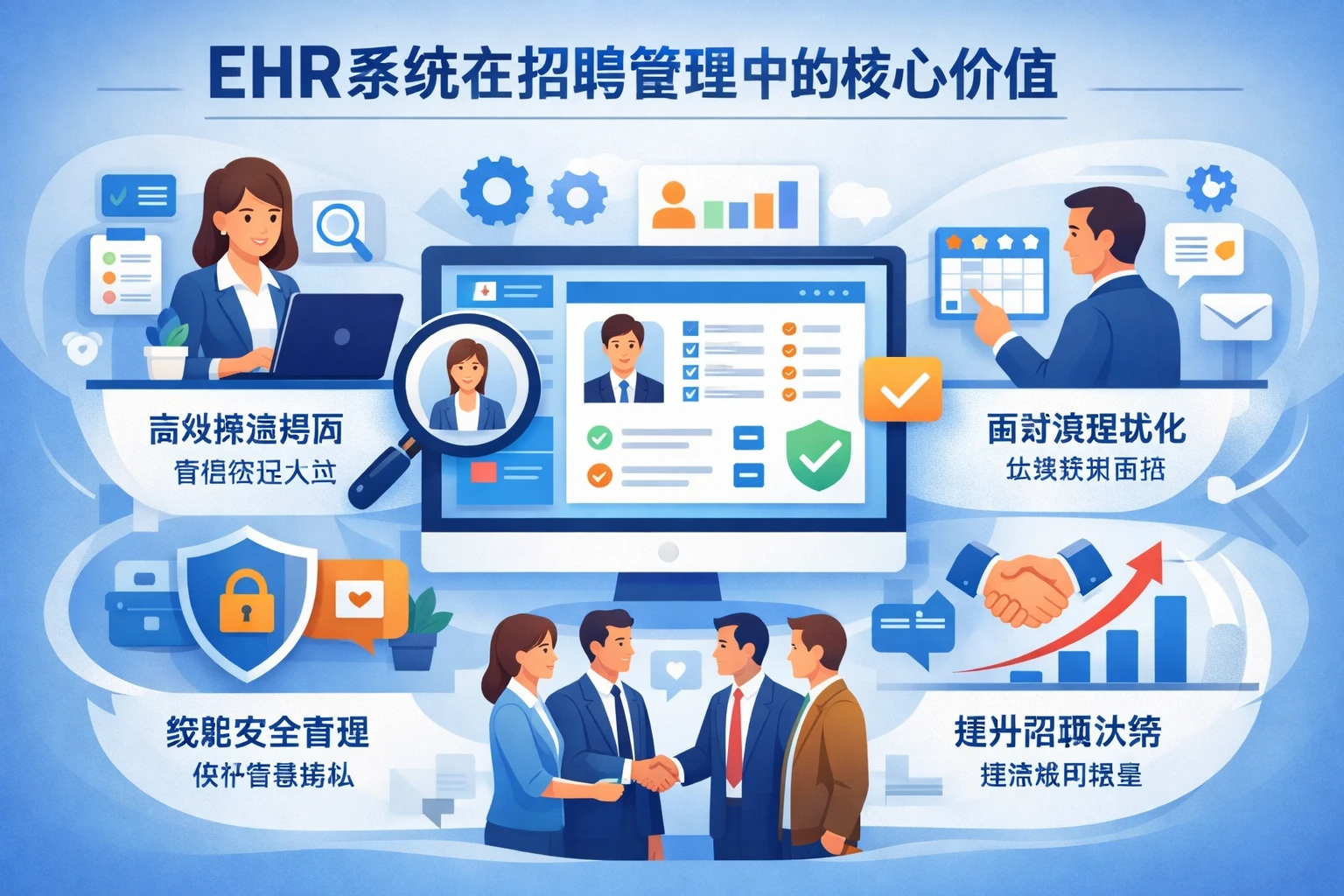 EHR系统在招聘管理中的核心价值