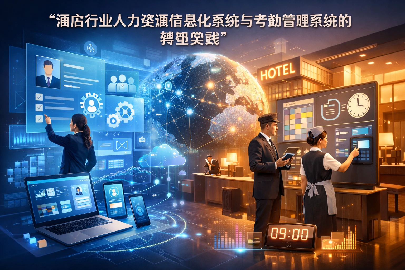 酒店行业人力资源信息化系统与考勤管理系统的转型实践