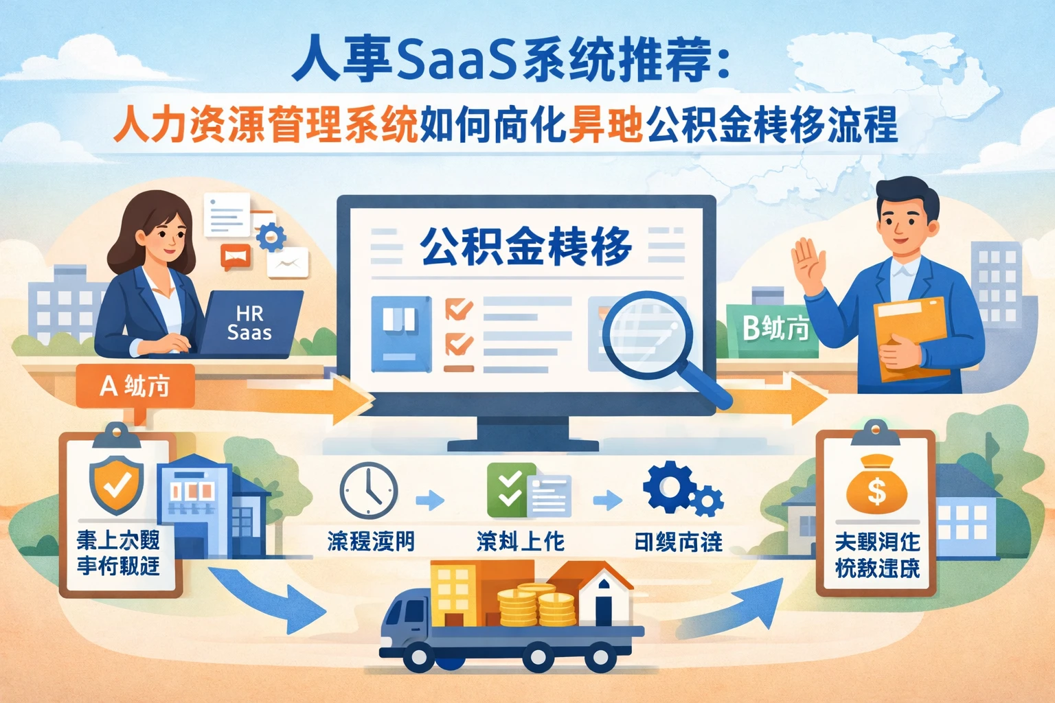 人事SaaS系统推荐:人力资源管理系统如何简化异地公积金转移流程