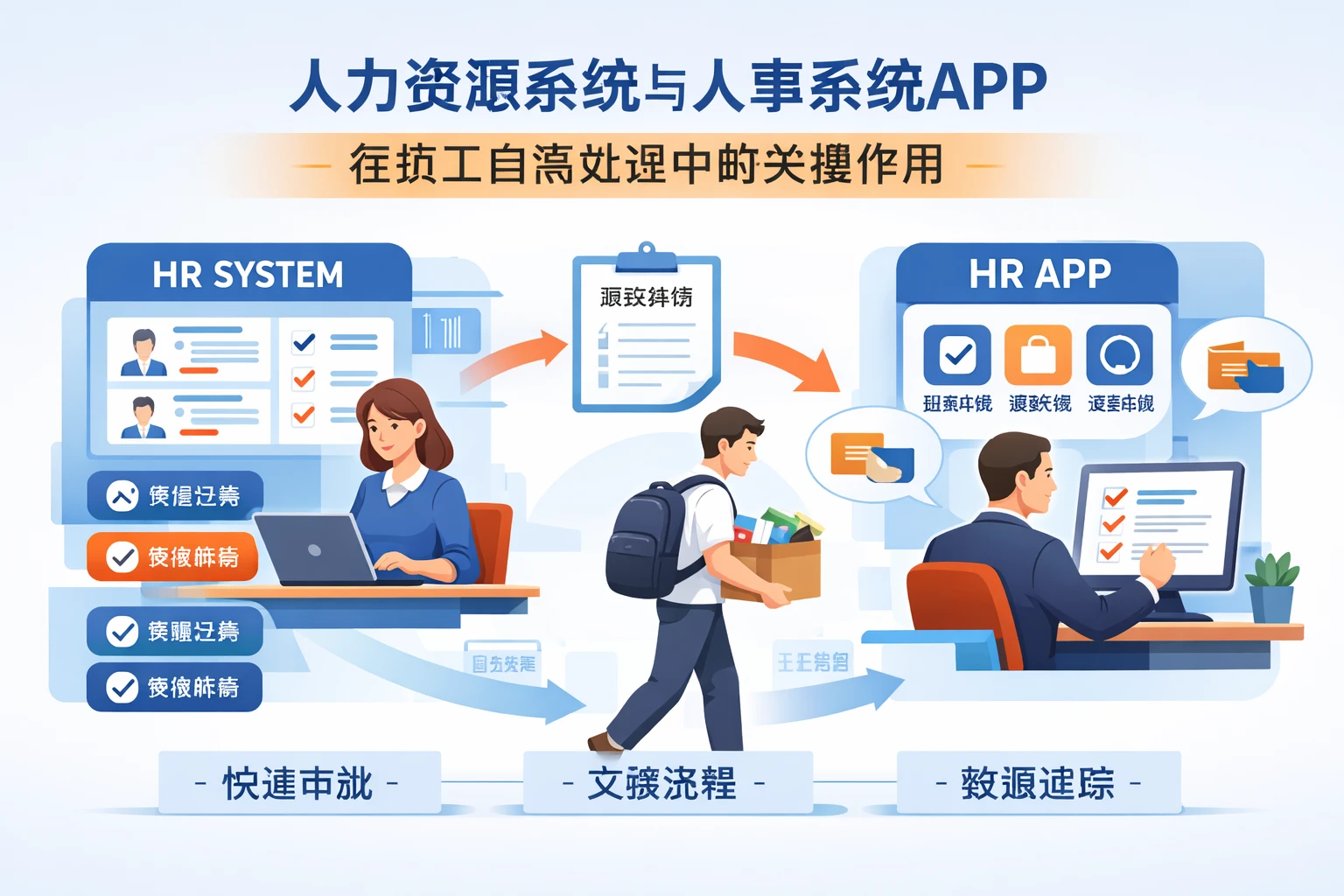 人力资源系统与人事系统APP在员工自离处理中的关键作用
