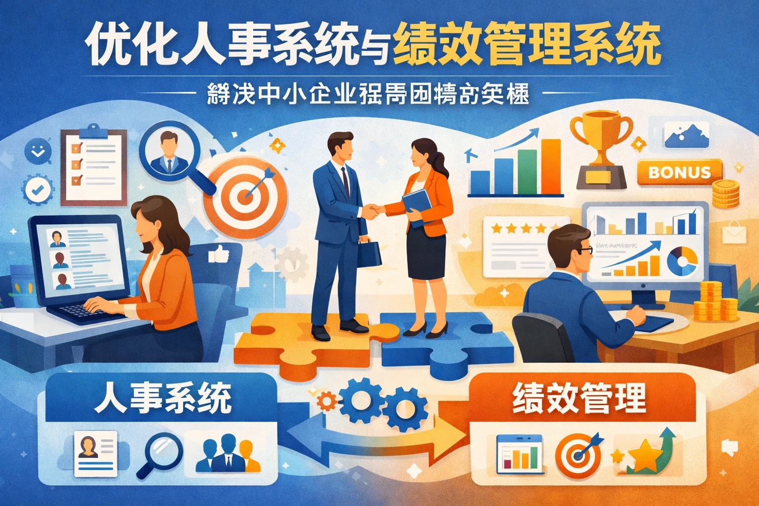 优化人事系统与绩效管理系统：解决中小企业招聘困境的关键