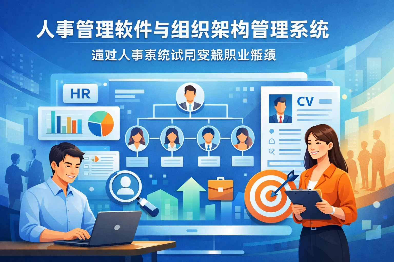 人事管理软件与组织架构管理系统：通过人事系统试用突破职业瓶颈