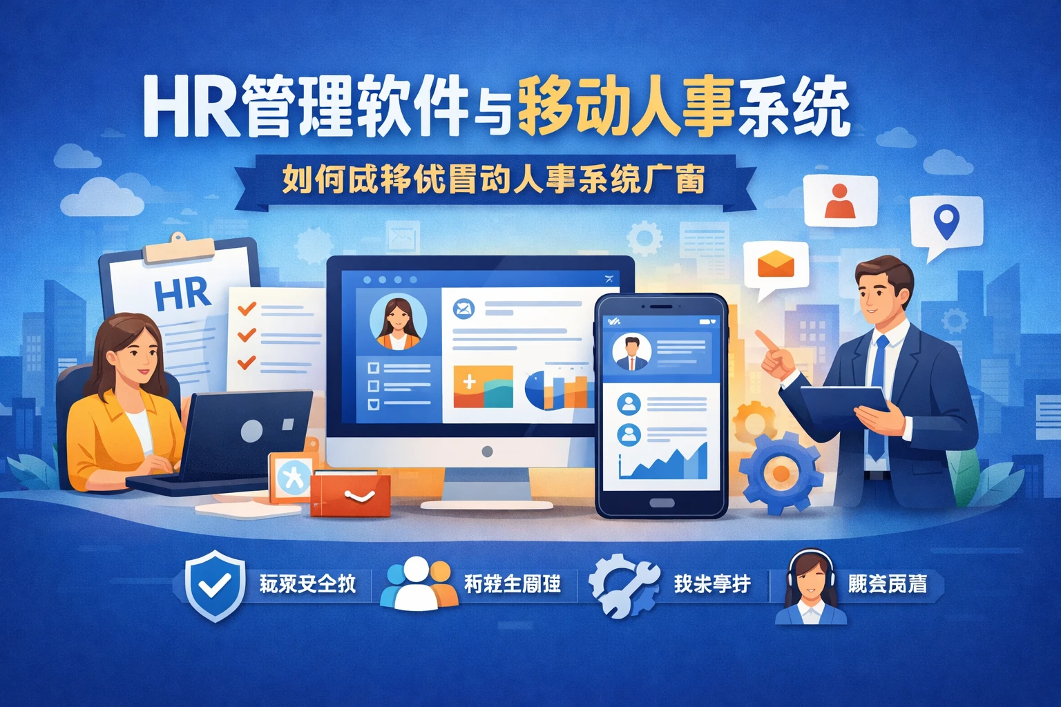 HR管理软件与移动人事系统：如何选择优质的人事系统厂商