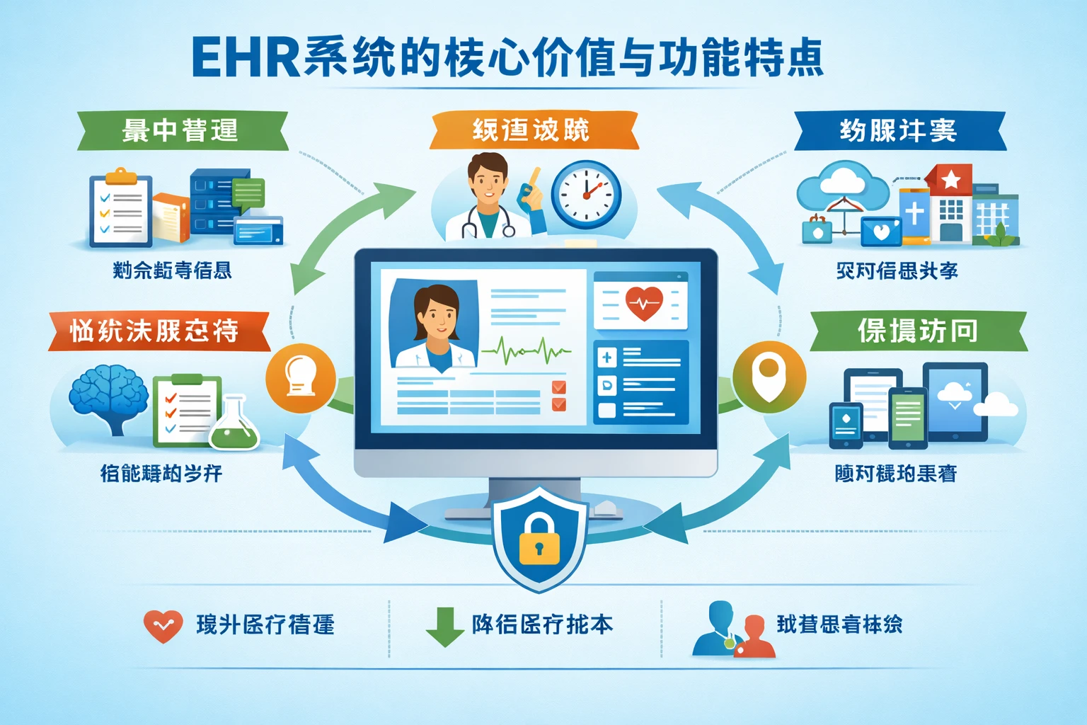 EHR系统的核心价值与功能特点