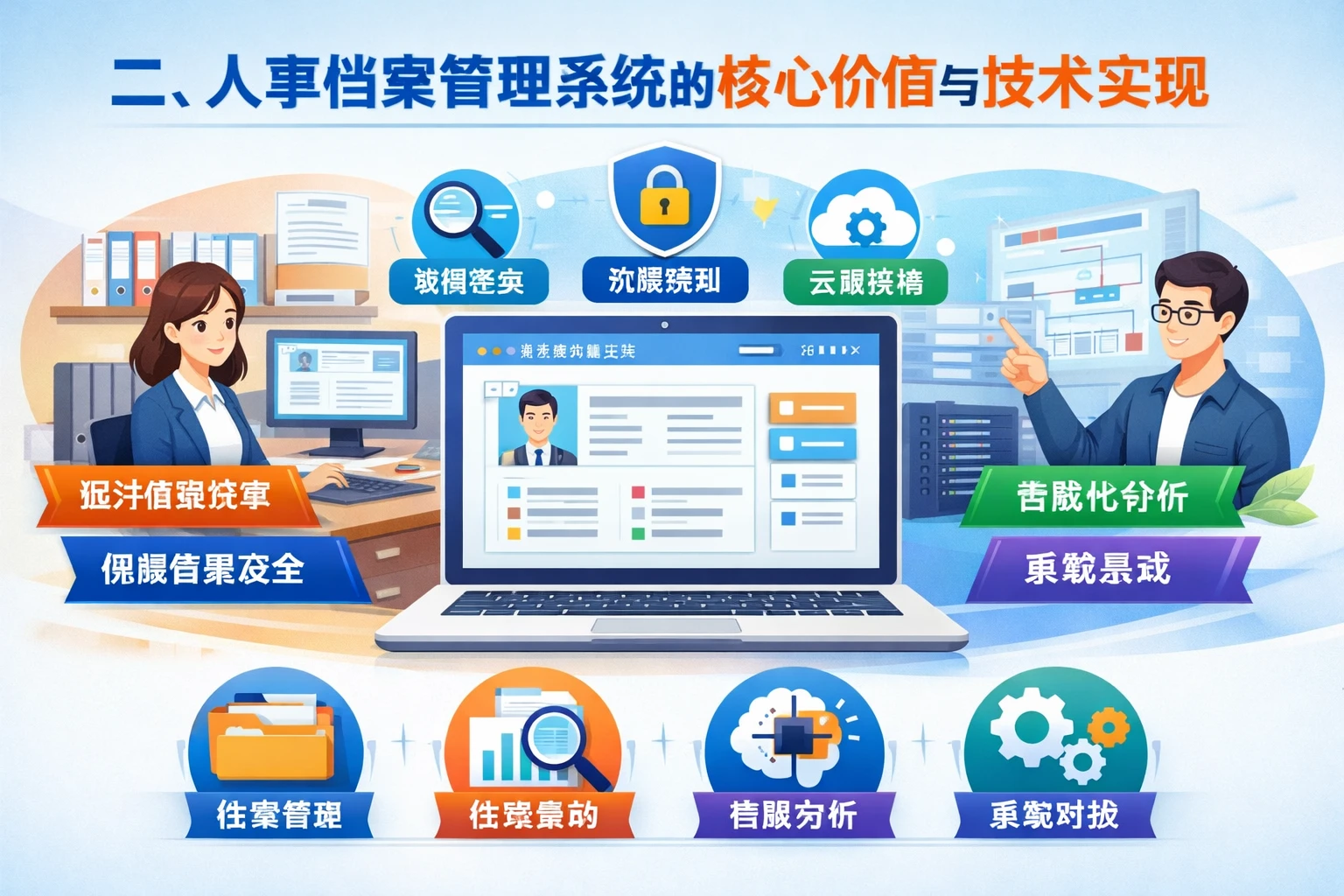 二、人事档案管理系统的核心价值与技术实现