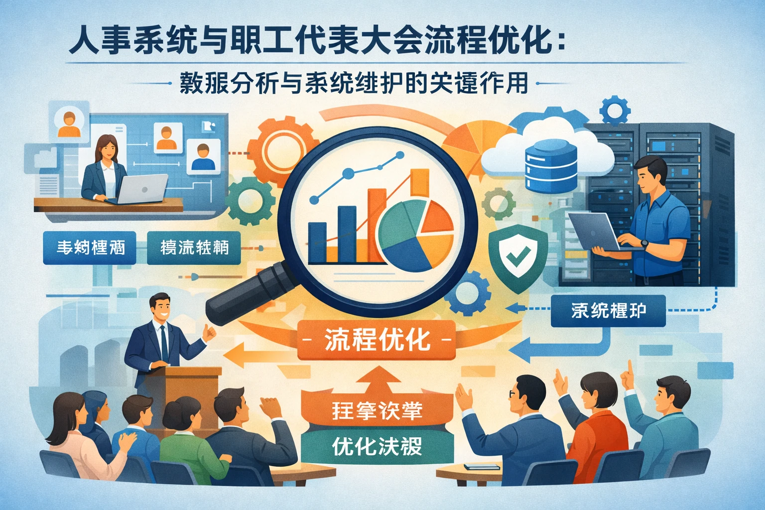 人事系统与职工代表大会流程优化：数据分析与系统维护的关键作用