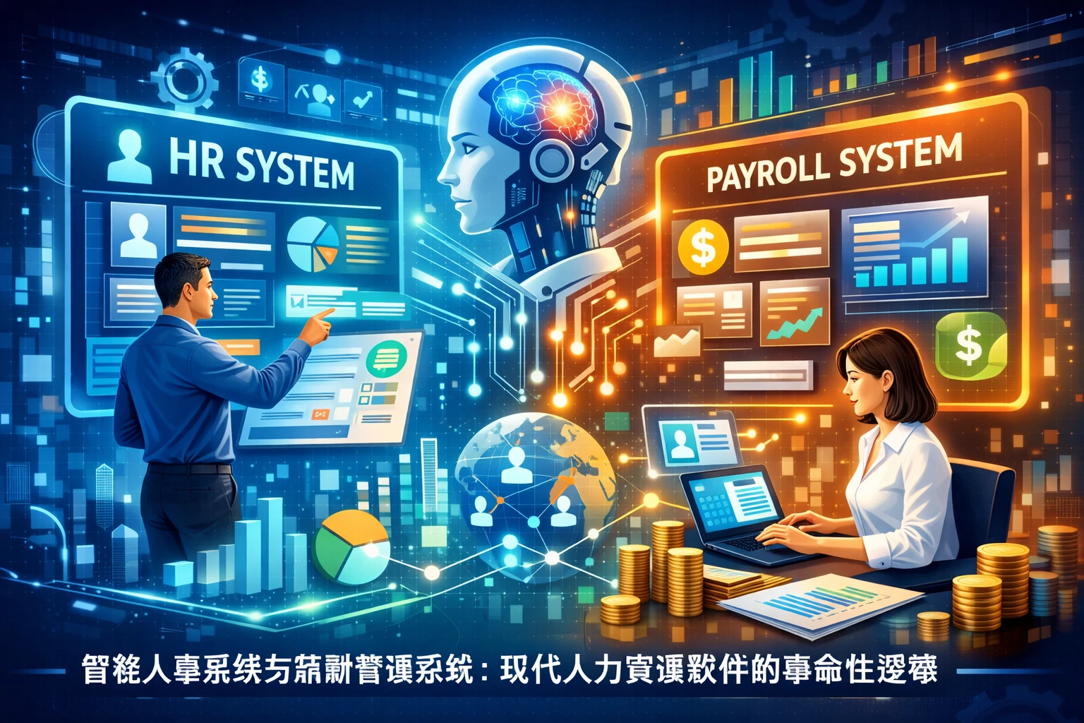 智能人事系统与薪酬管理系统：现代人力资源软件的革命性变革