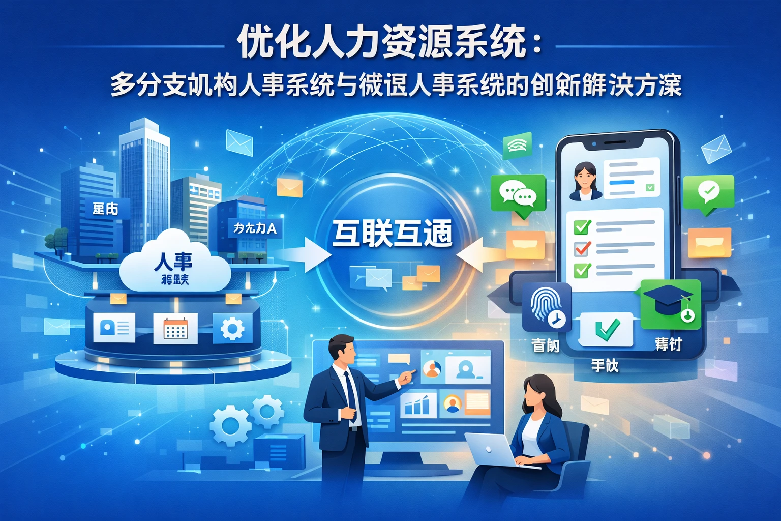 优化人力资源系统：多分支机构人事系统与微信人事系统的创新解决方案