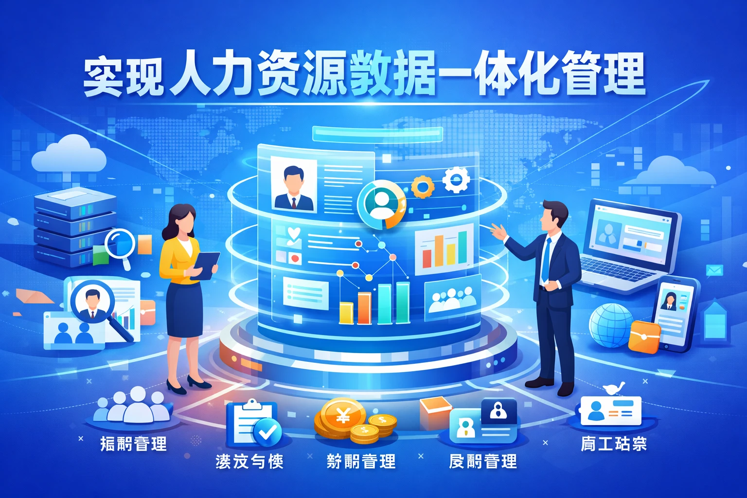 实现人力资源数据一体化管理