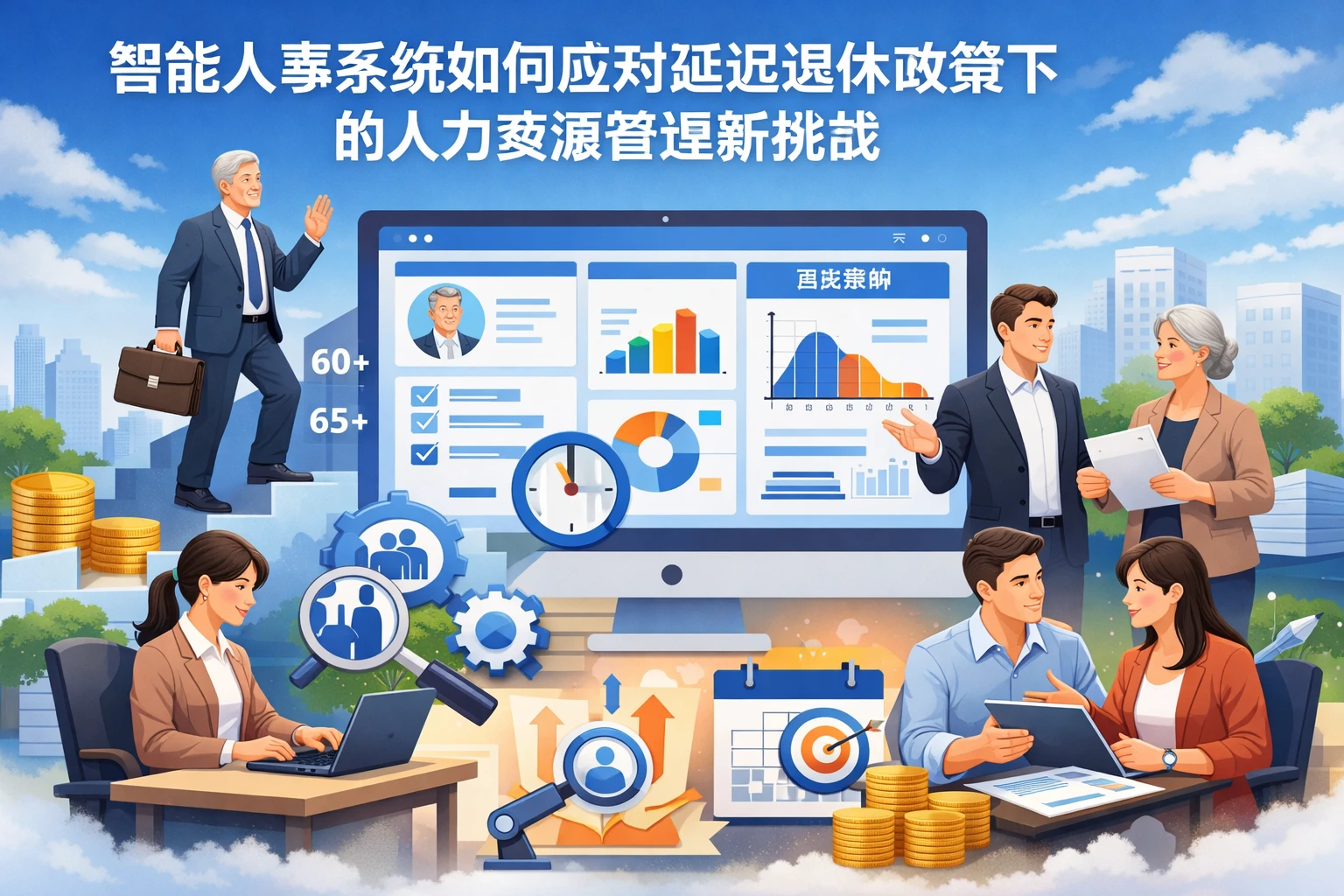 智能人事系统如何应对延迟退休政策下的人力资源管理新挑战
