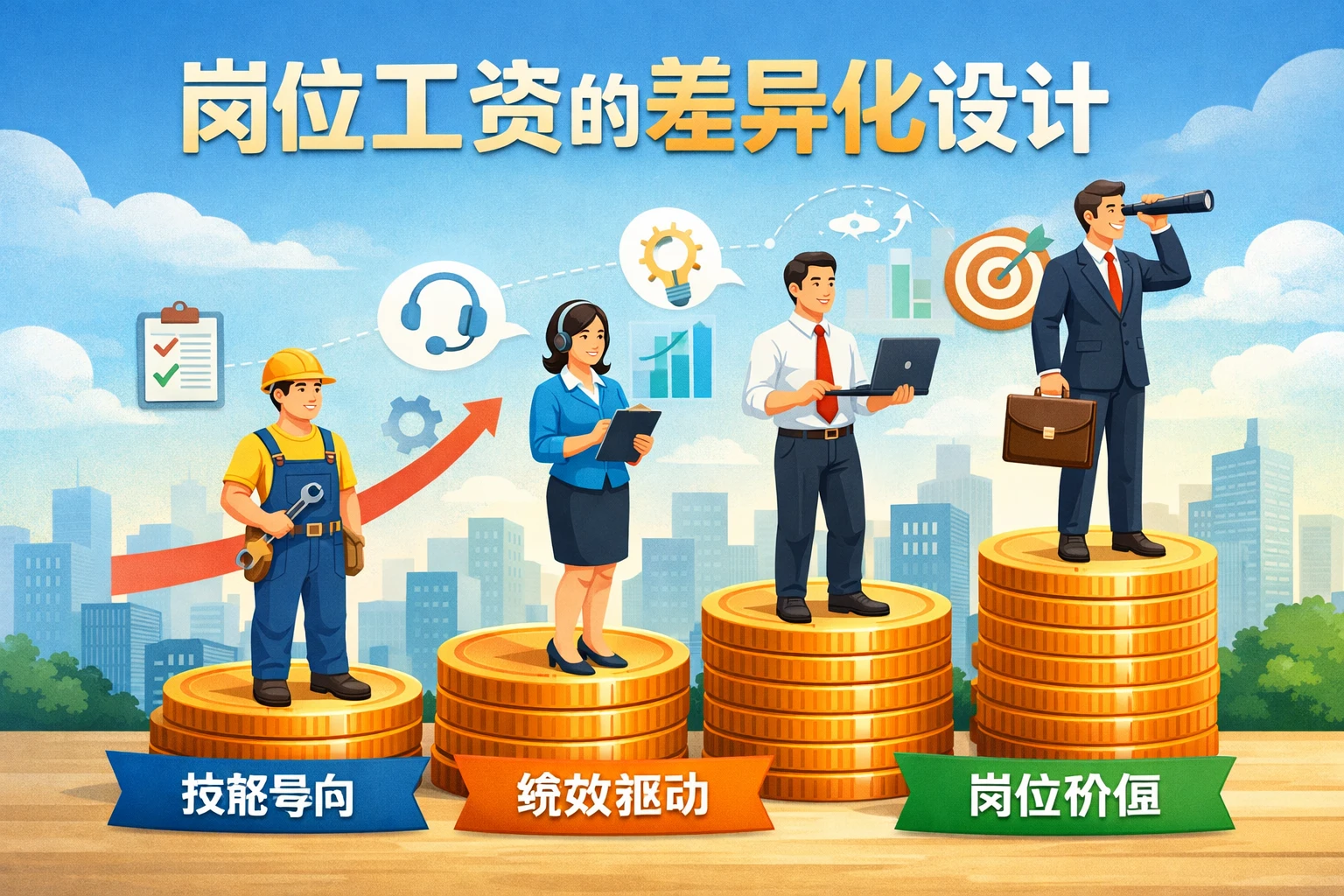 岗位工资的差异化设计