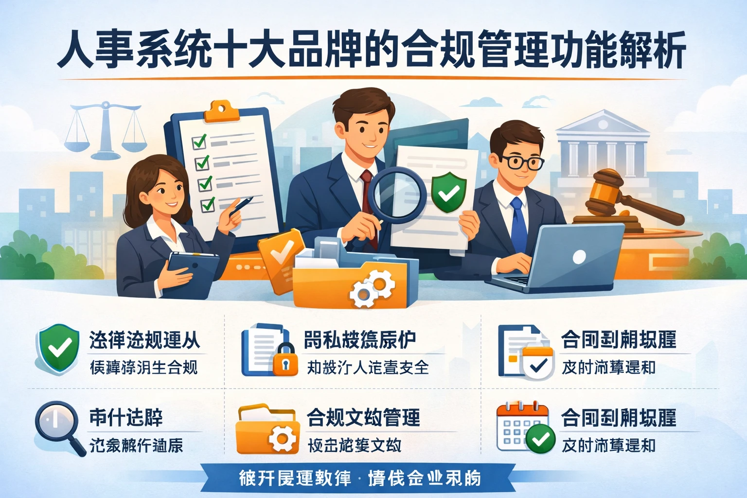 人事系统十大品牌的合规管理功能解析