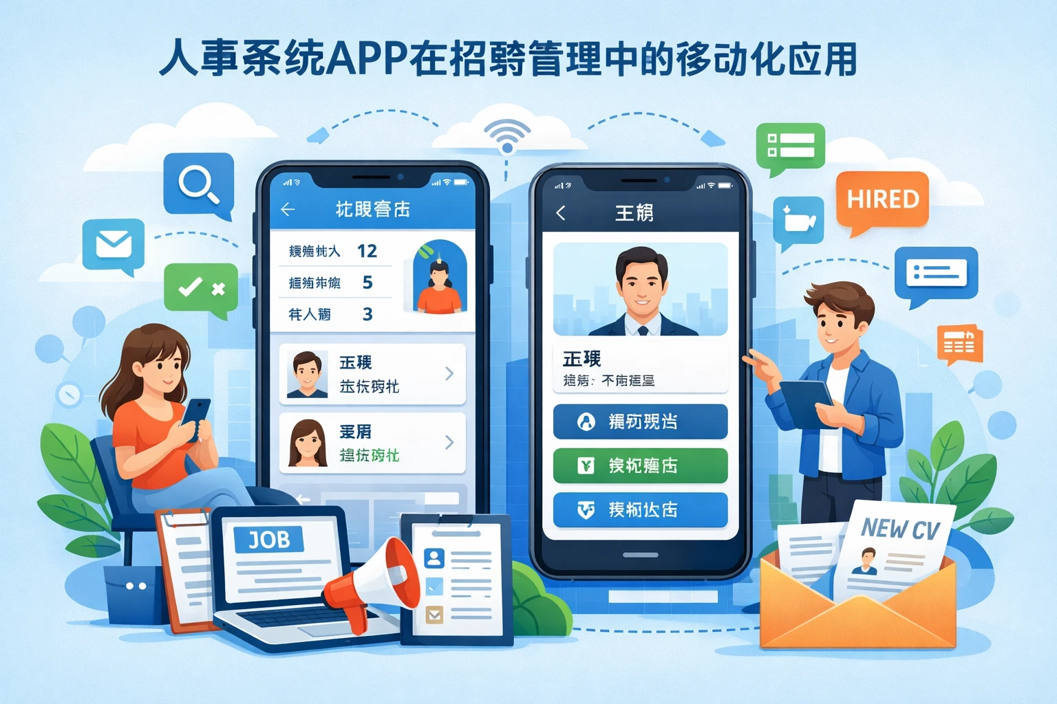 人事系统APP在招聘管理中的移动化应用