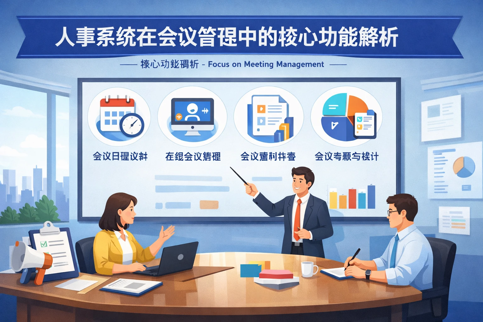 人事系统在会议管理中的核心功能解析