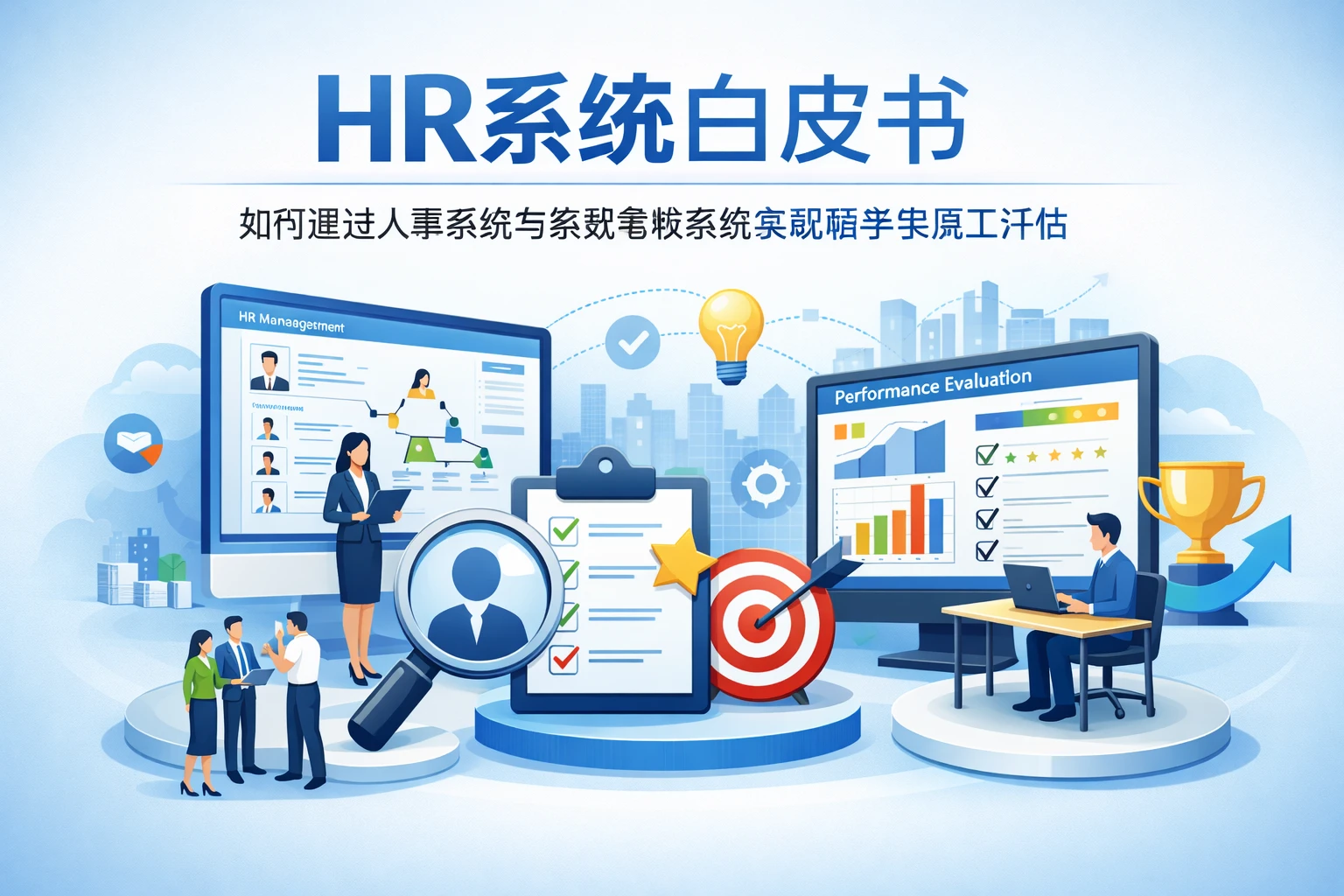 HR系统白皮书：如何通过人事系统与绩效考核系统实现科学员工评估