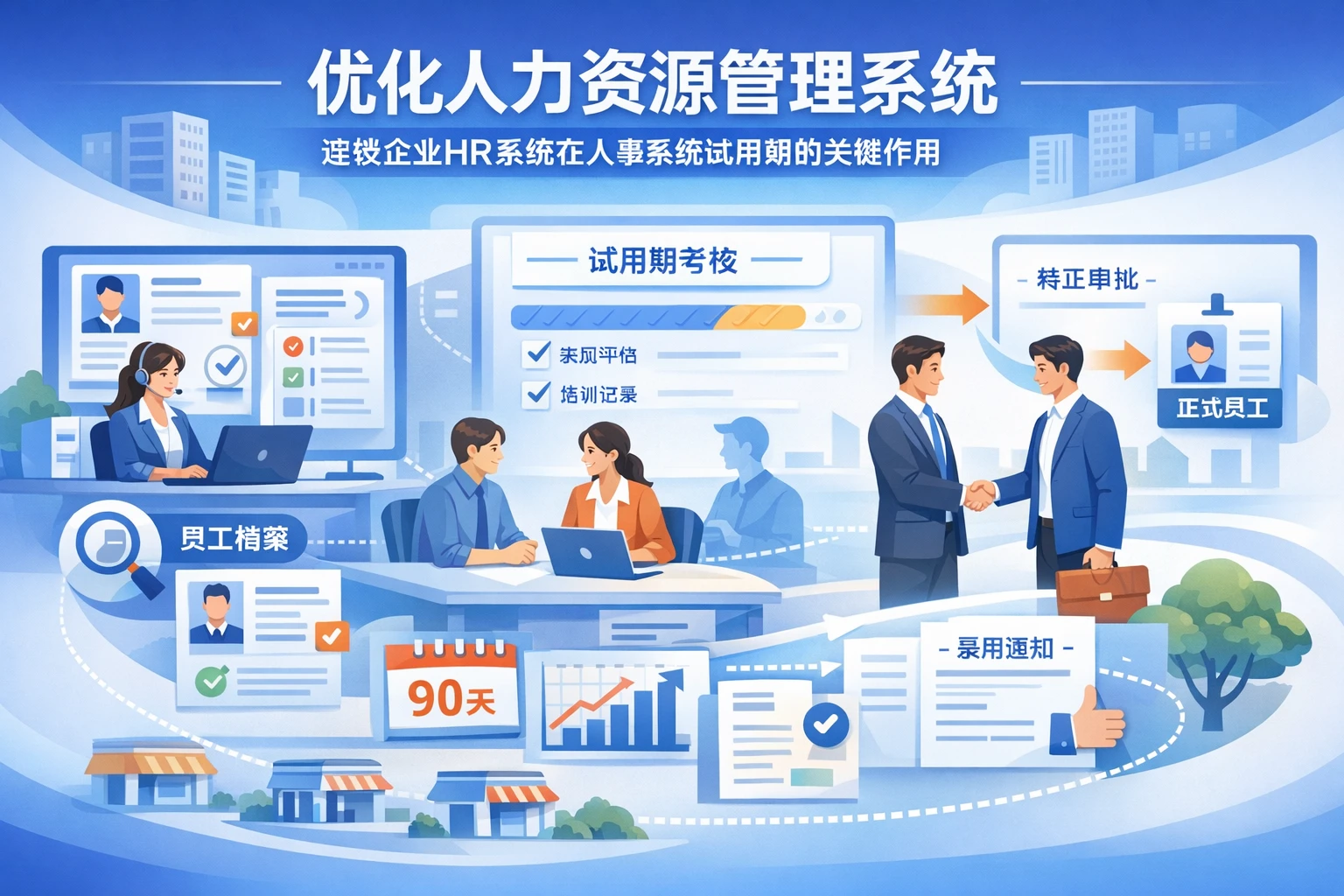 优化人力资源管理系统：连锁企业HR系统在人事系统试用期的关键作用