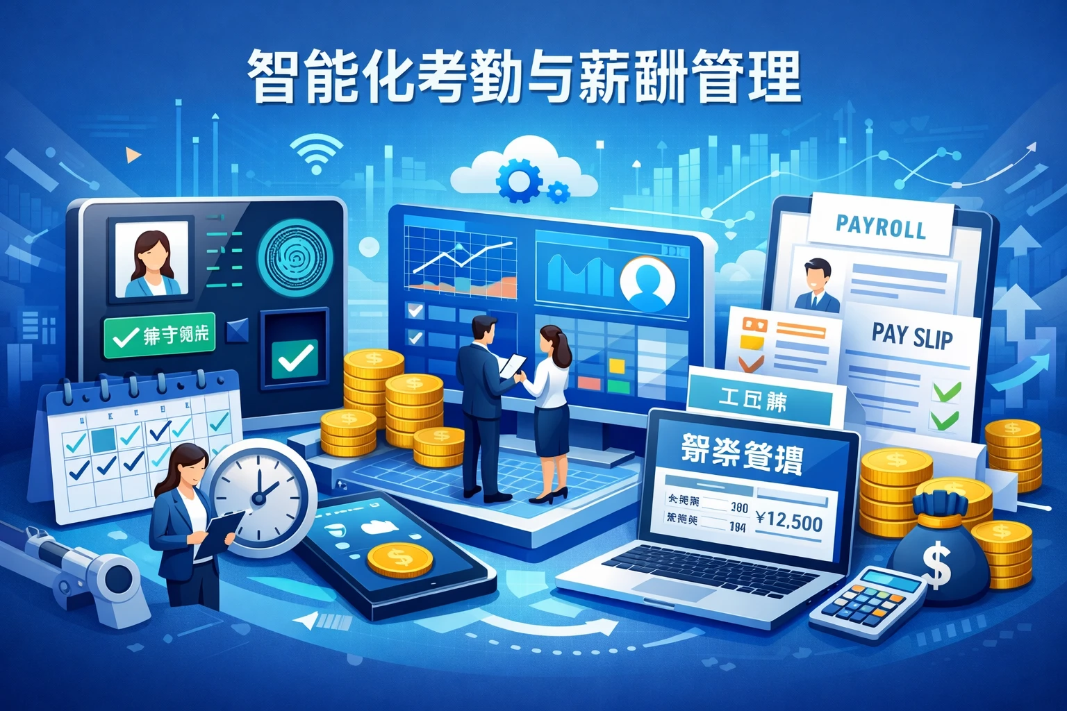 智能化考勤与薪酬管理