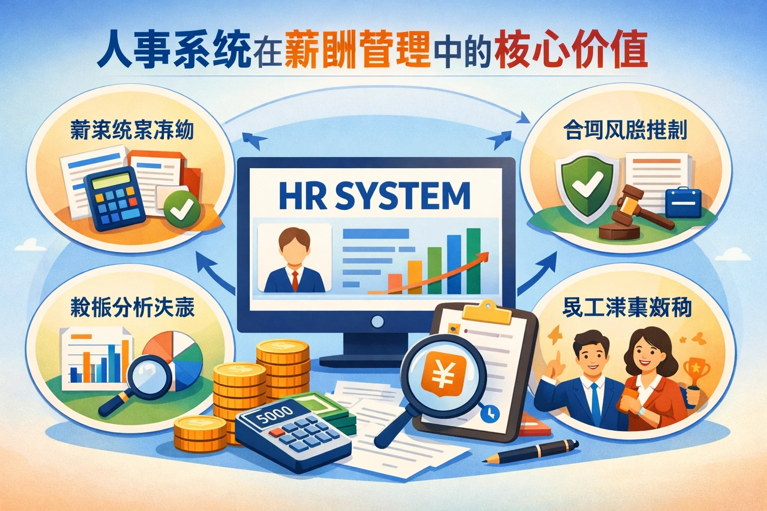 人事系统在薪酬管理中的核心价值