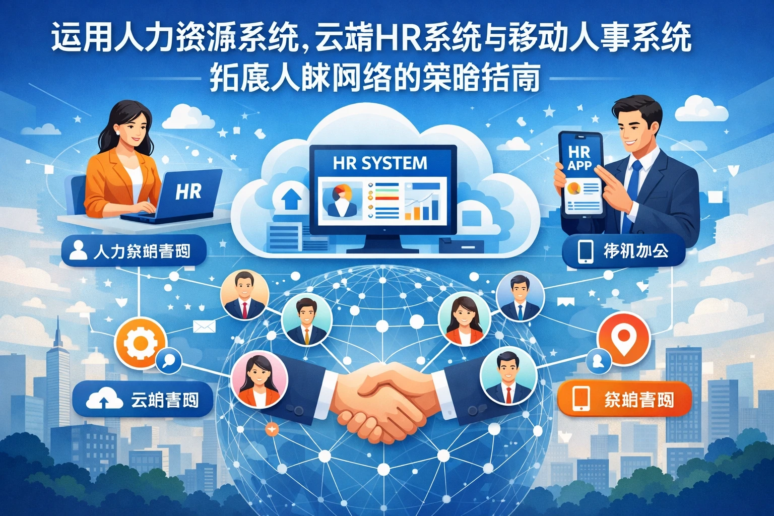 运用人力资源系统、云端HR系统与移动人事系统拓展人脉网络的策略指南