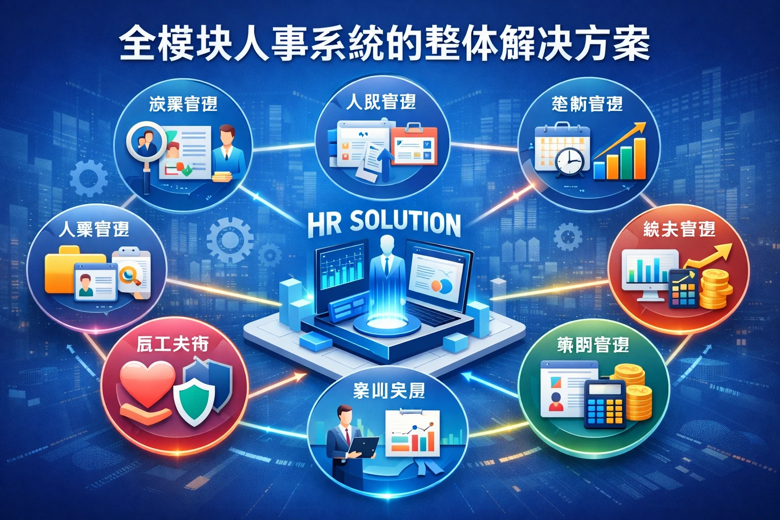 全模块人事系统的整体解决方案