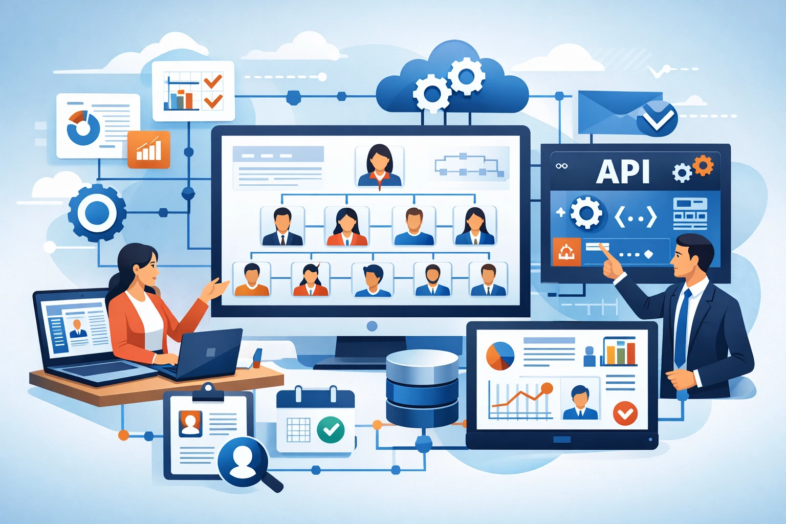 运用HR管理软件、组织架构管理系统和人事系统API接口提升人力资源管理效能