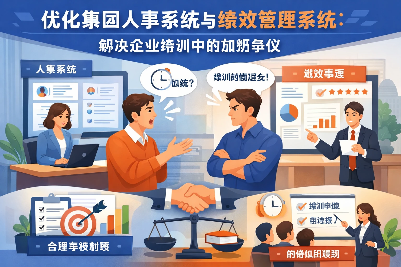 优化集团人事系统与绩效管理系统:解决企业培训中的加班争议