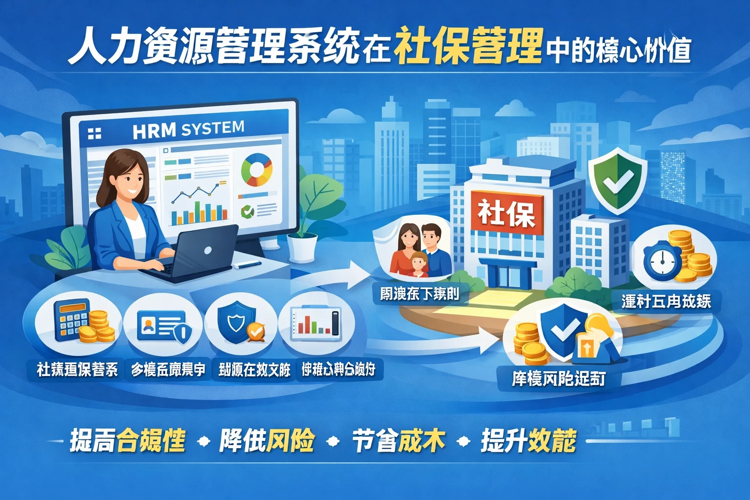 人力资源管理系统在社保管理中的核心价值