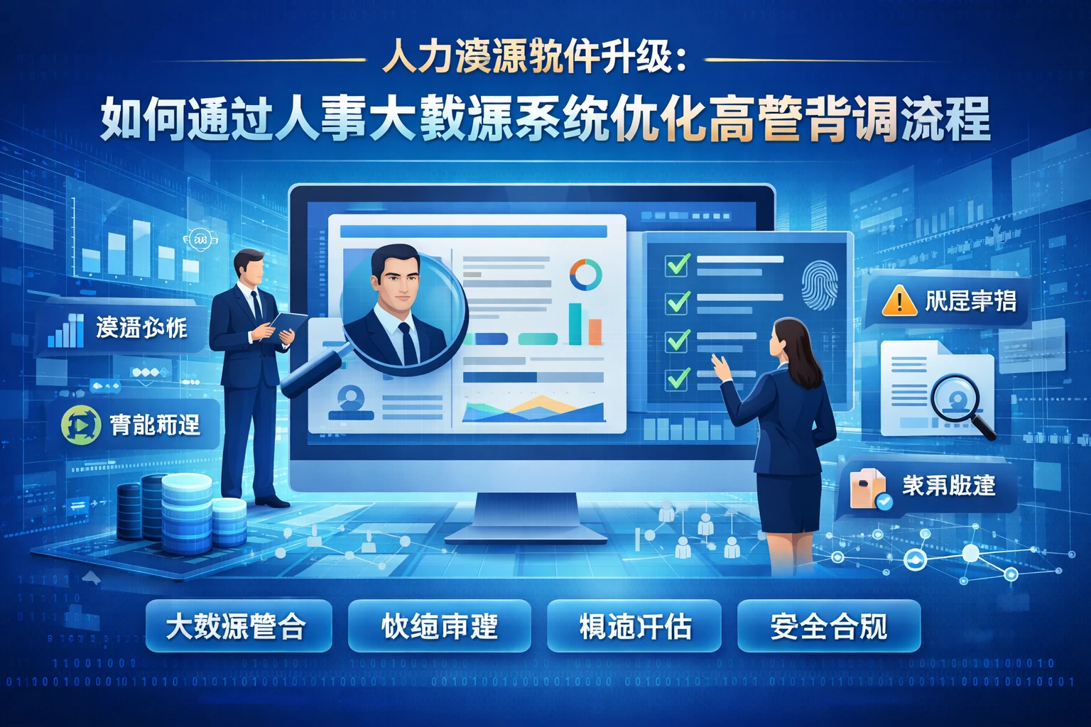 人力资源软件升级：如何通过人事大数据系统优化高管背调流程