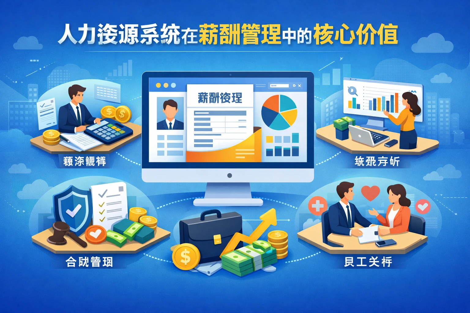 人力资源系统在薪酬管理中的核心价值