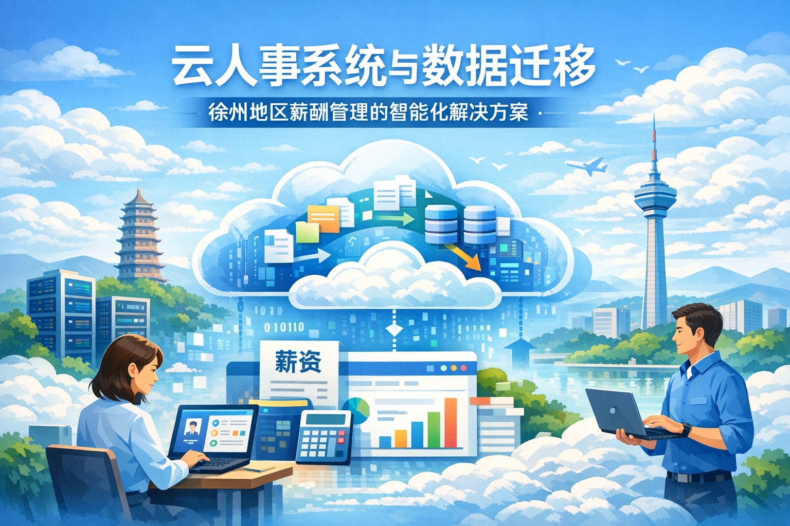 云人事系统与数据迁移:徐州地区薪酬管理的智能化解决方案