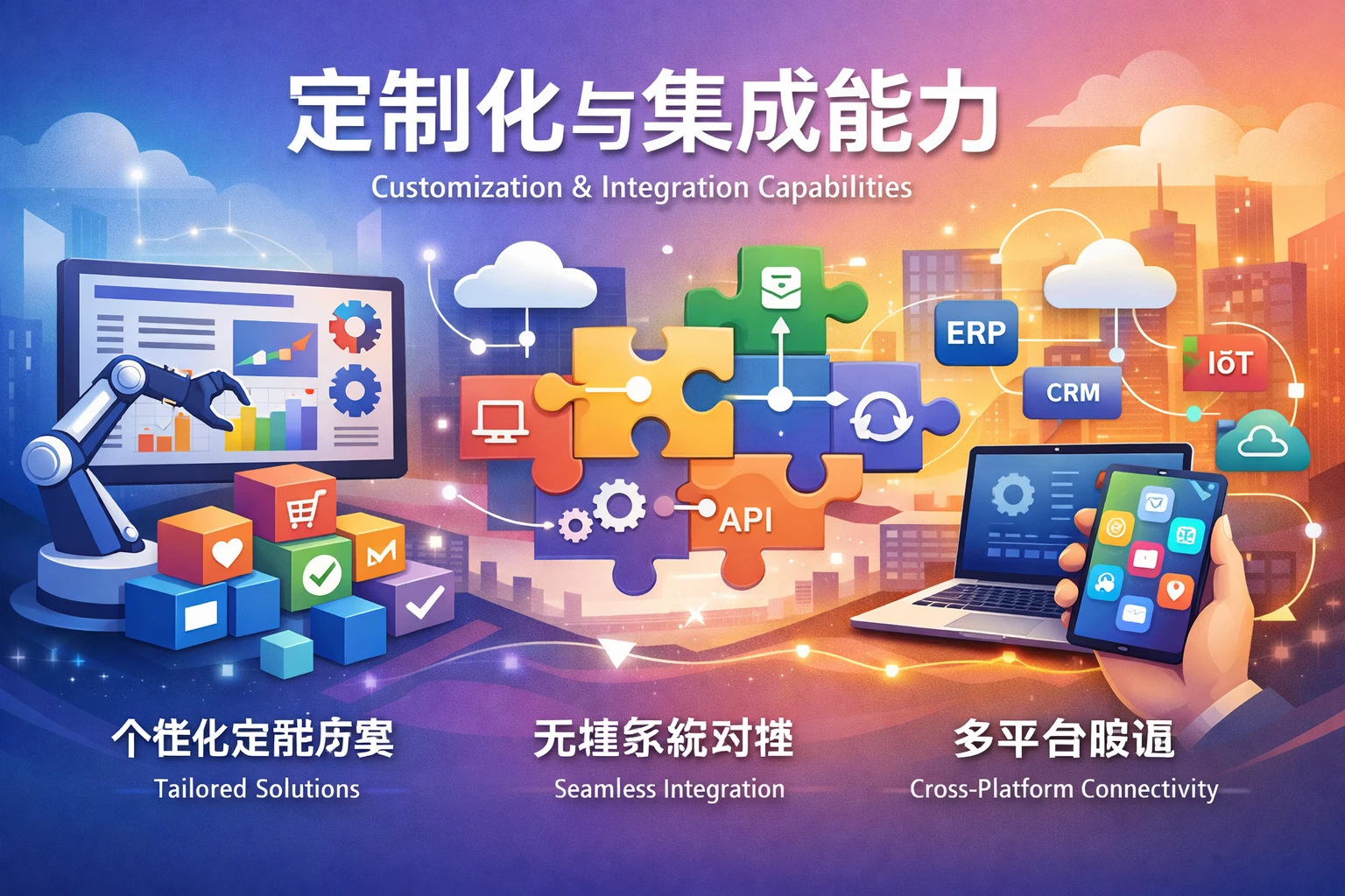 定制化与集成能力