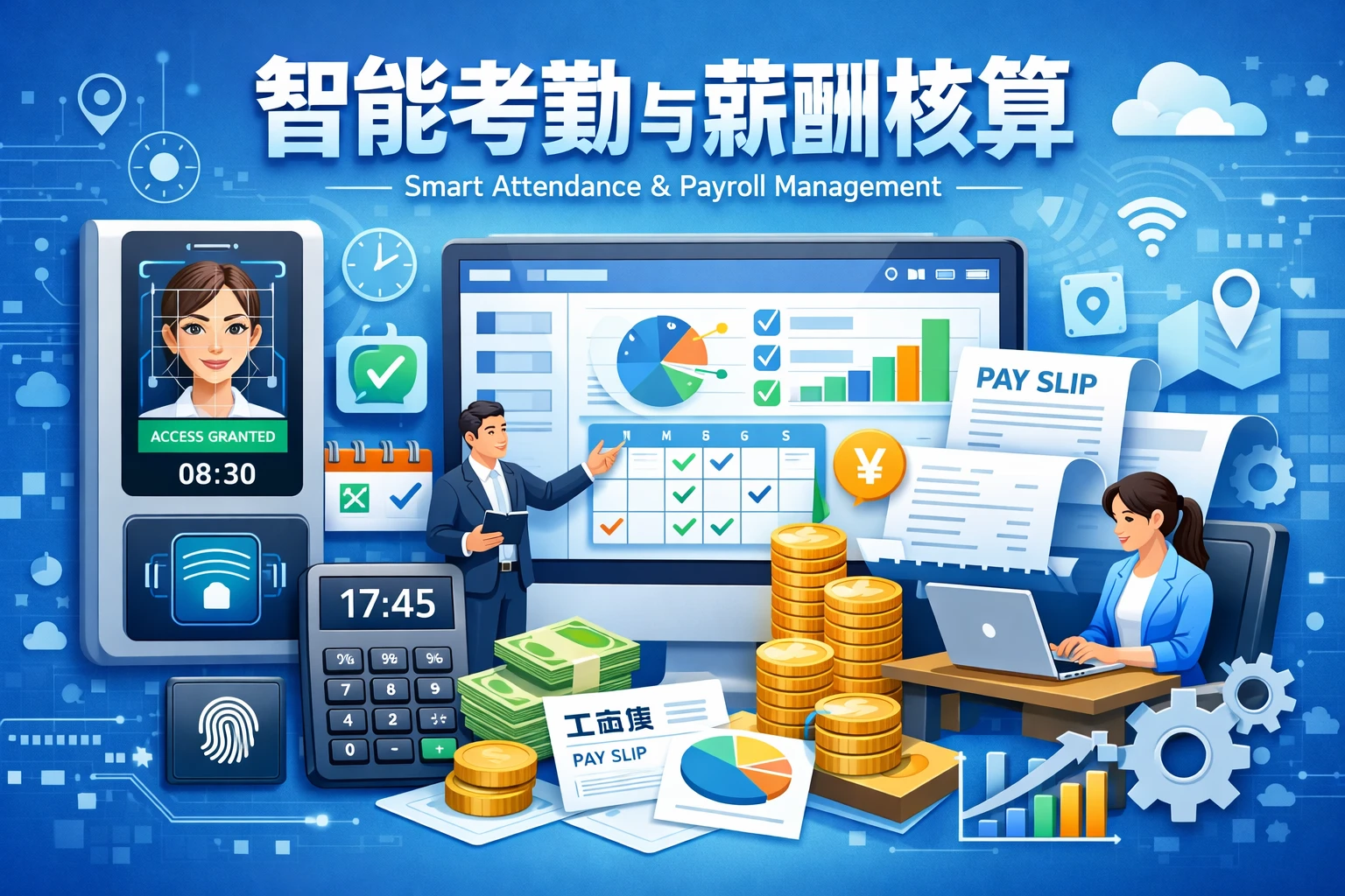 智能考勤与薪酬核算