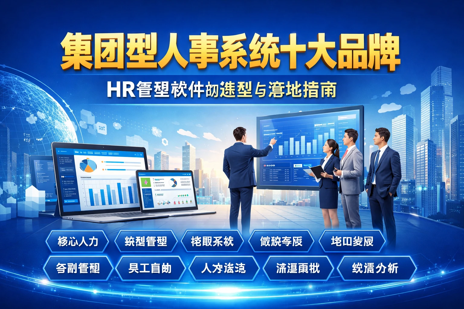 集团型人事系统十大品牌:HR管理软件的选型与落地指南