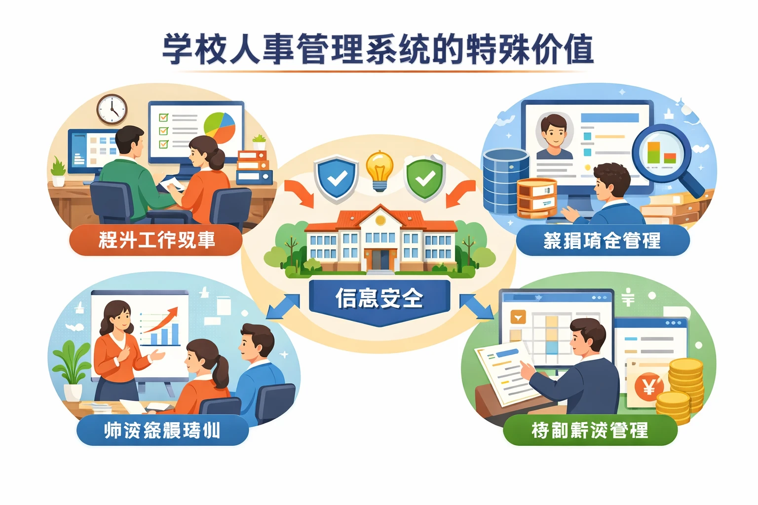 学校人事管理系统的特殊价值