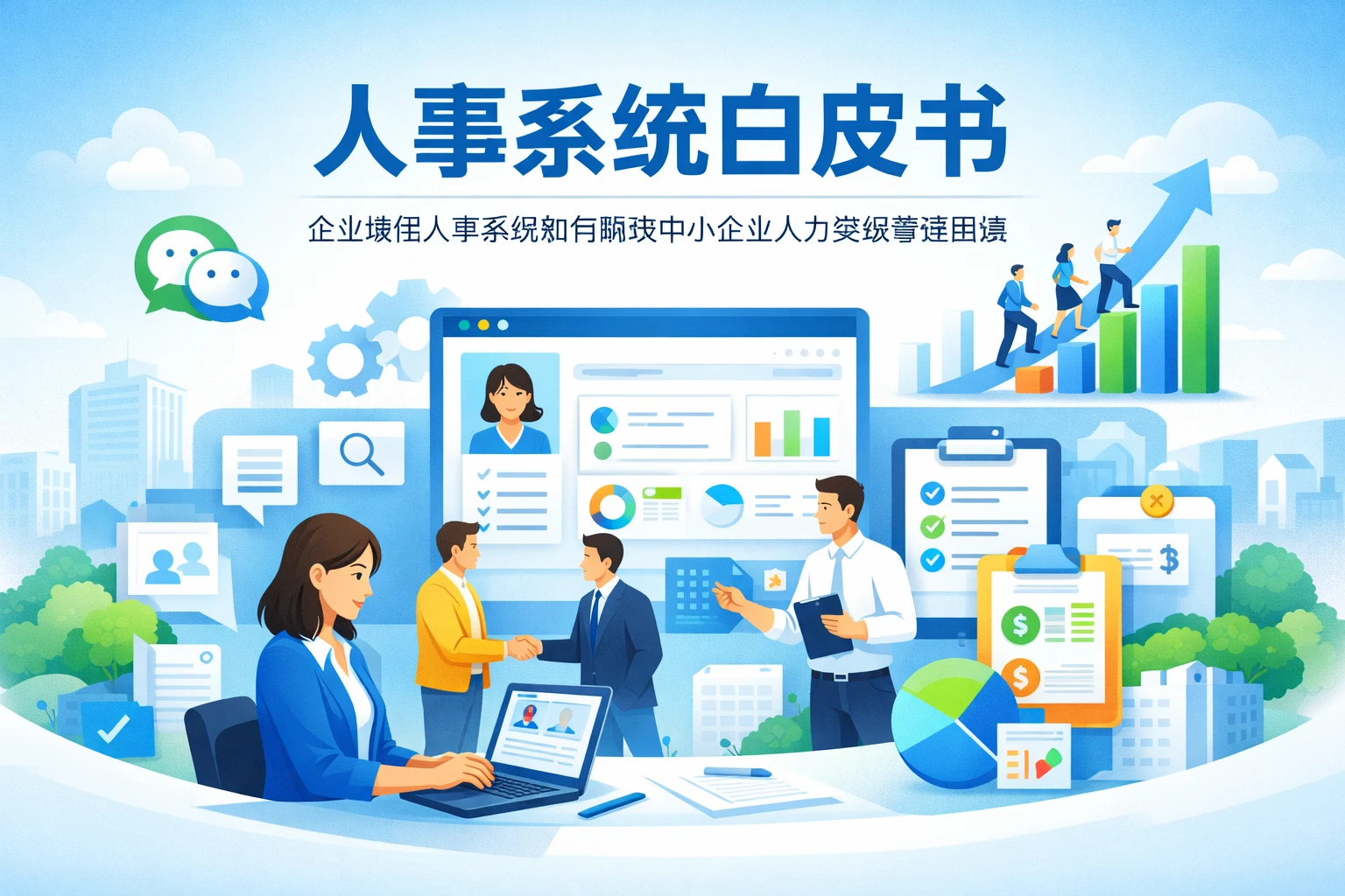 人事系统白皮书:企业微信人事系统如何解决中小企业人力资源管理困境
