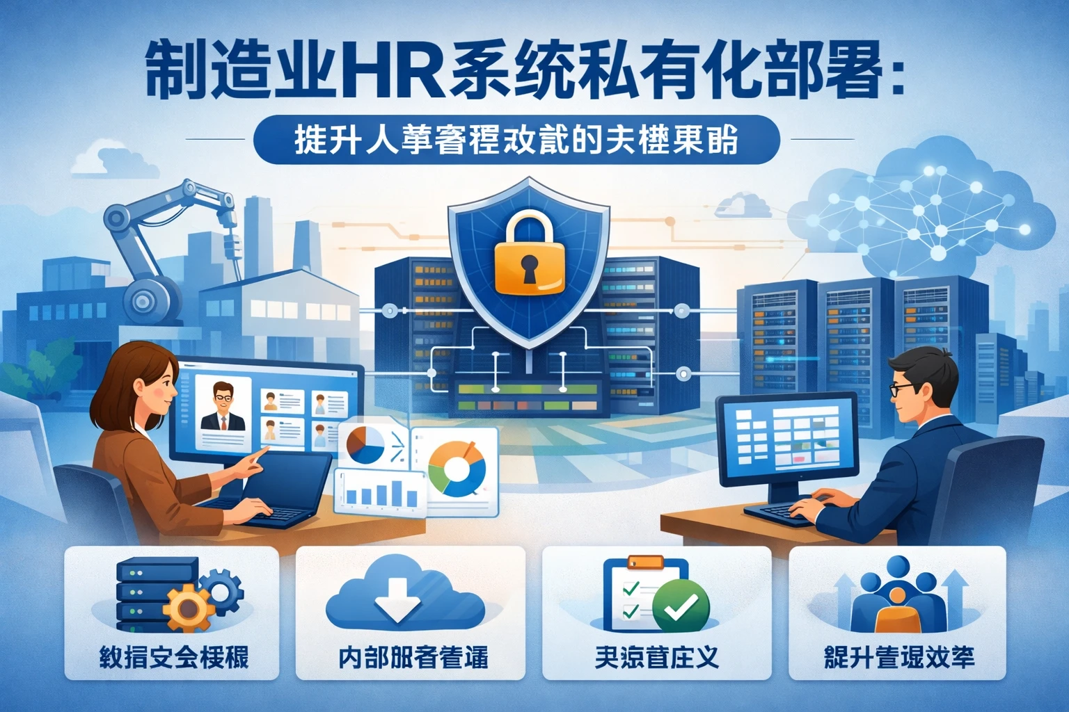 制造业HR系统私有化部署：提升人事管理效能的关键策略