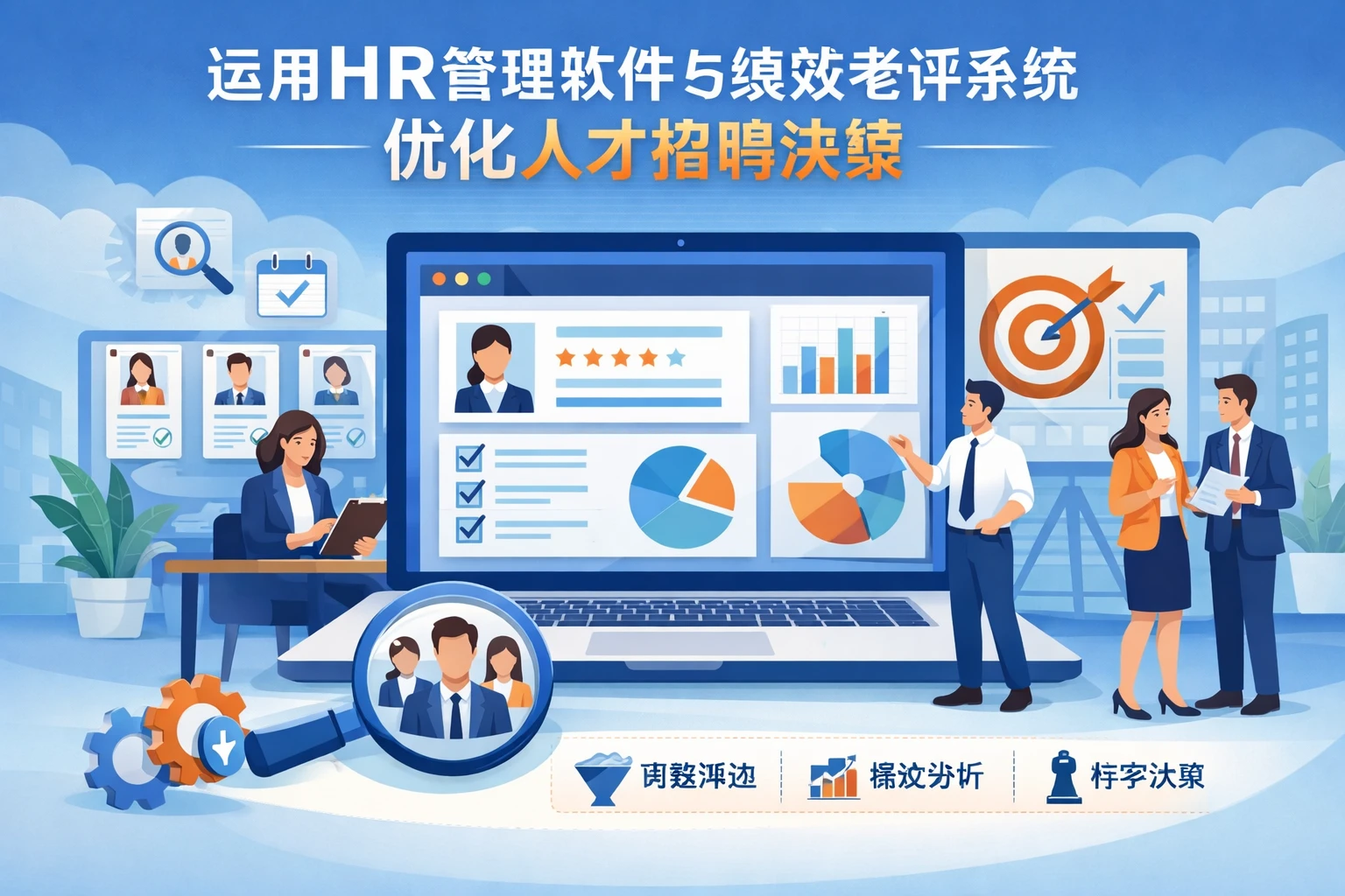 运用HR管理软件与绩效考评系统优化人才招聘决策
