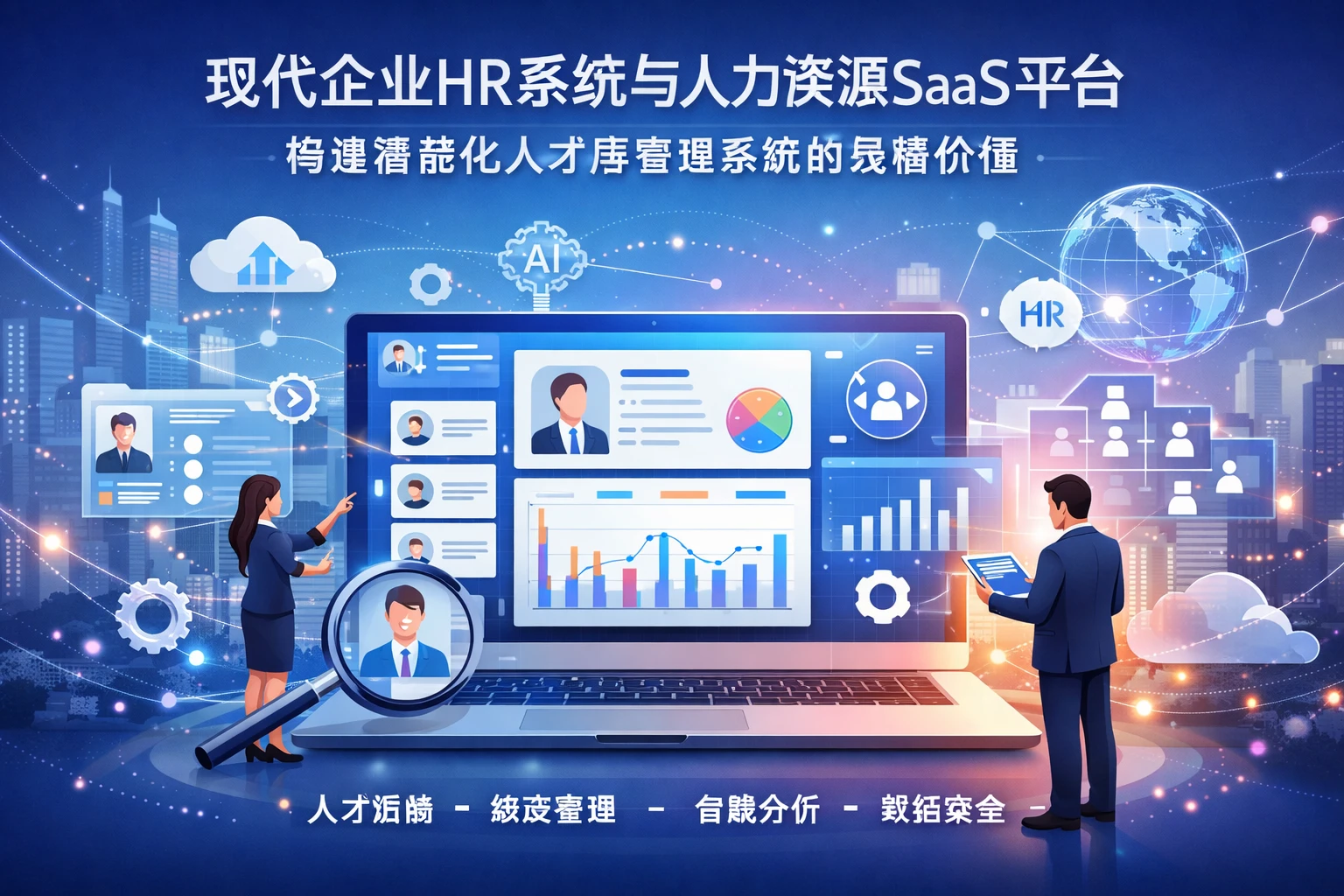 现代企业HR系统与人力资源SaaS平台：构建智能化人才库管理系统的战略价值